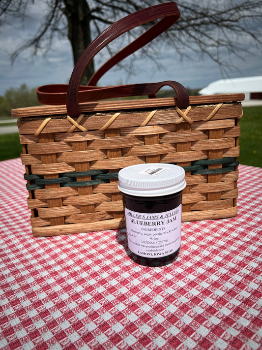 Miller's Blueberry Jam - 100% Authentic, Local Amish Made Jam