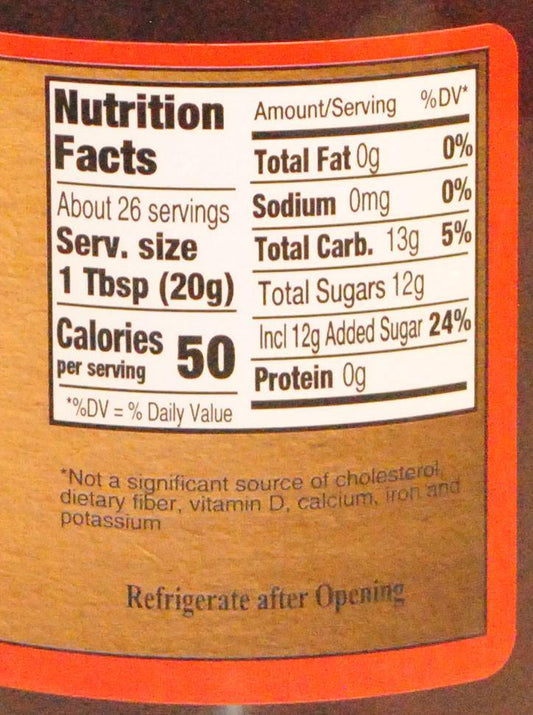 Red Raspberry Seedless Jam 18oz