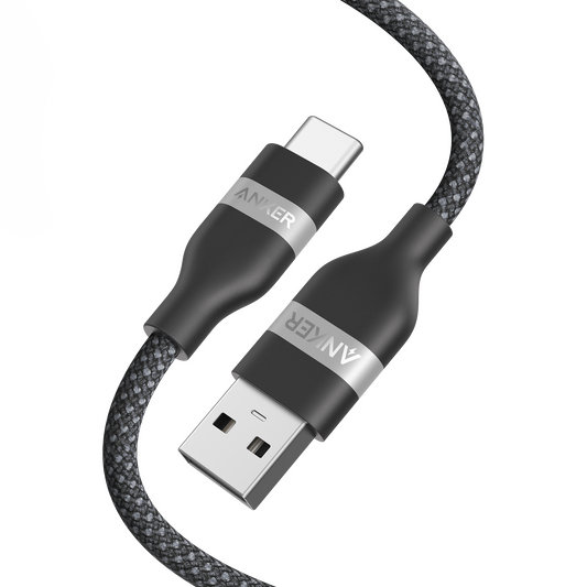 Anker USB-A to USB-C Cable (3 ft/6 ft, Upcycled-Braided)