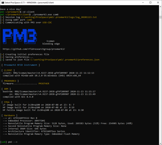ProxMark3 - (IceMan Firmware)